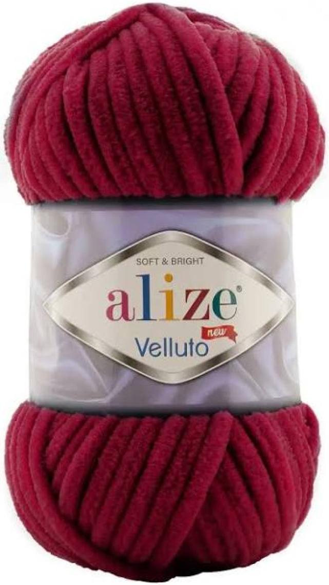 Alize Velluto Kadife El Örgü Ipi Renk KODU:464-MINT