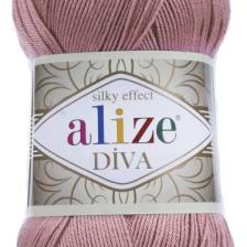 Alize Diva El Örgü İpi 100 g Gül 354