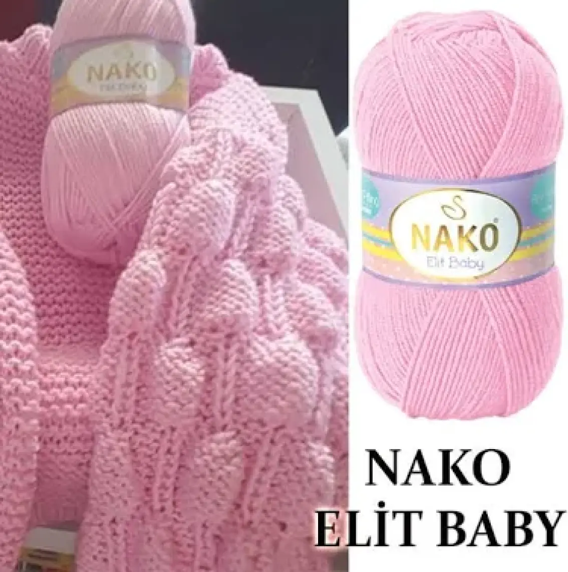Nako Elit Baby 6936 Örgü İpi