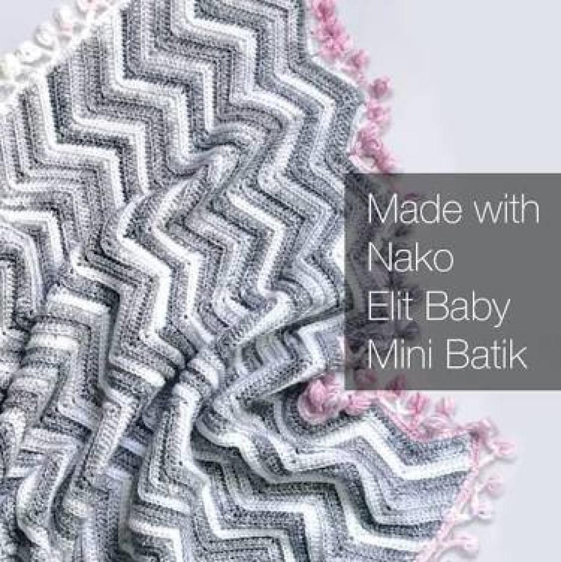 Nako Elit Baby Mini Batik El Örgü İpi 32424