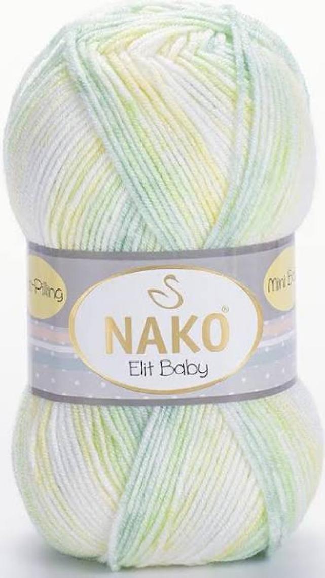 Nako Elit Baby Mini Batik El Örgü İpi 32424