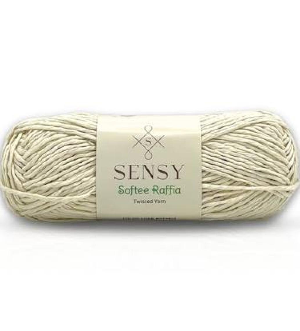 Sensy Premium Softee Raffia Yumuşak Kağıt Ip Rafya Ipi Tığ Ipi Çanta Ipi El Örgü Ipi Hobi Ipi