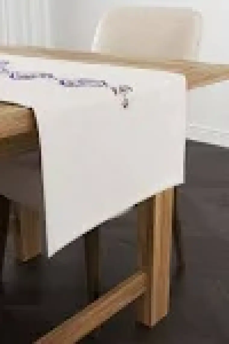 Cango Home Krem Mavi Etnik Çini Motif Desenli Dijital Baskılı Runner CGH1119-RN
