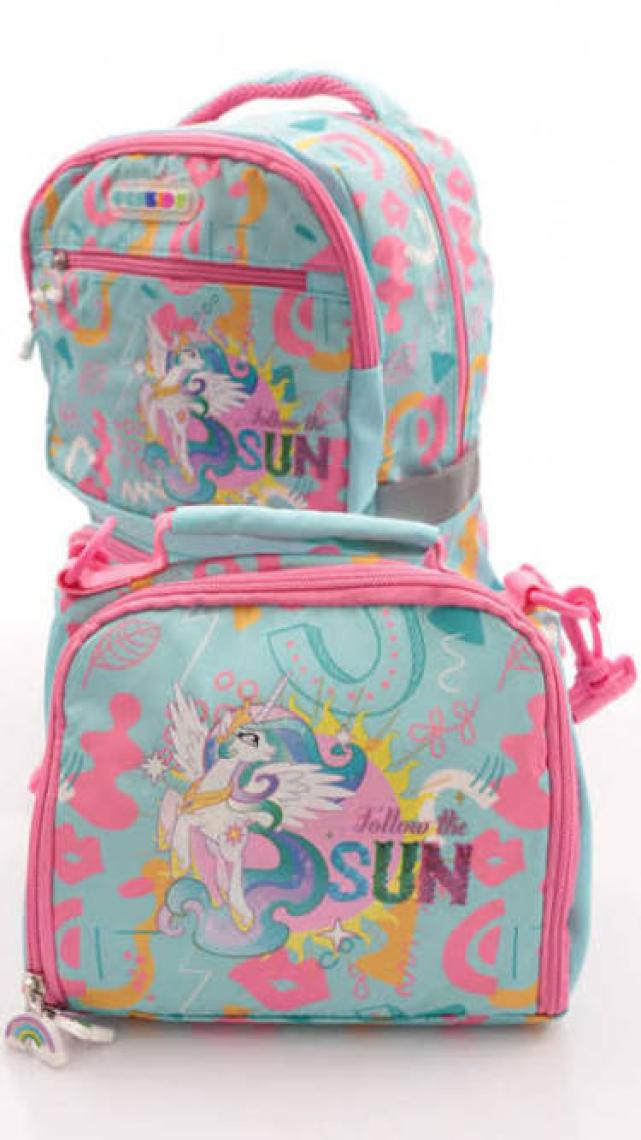 Ccs 51722 Unicorn Çocuk Okul Sırt Çantası Ve Beslenme Çantası
