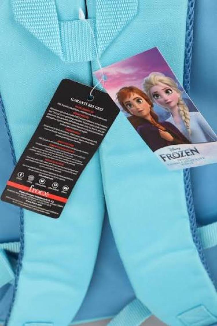 Elsa Dekomus Lisanslı "mavi Karlar Ülkesi Elsa Frozen Koleksiyonu "anaokul ,beslenme ve Kalem Çantası,matara,beslenme Kabı Ile Full Okul/kırtasiye Seti