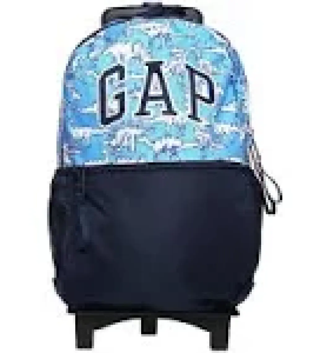 Over-Q Gap Kids Mavi Çocuk Çekçekli Çanta