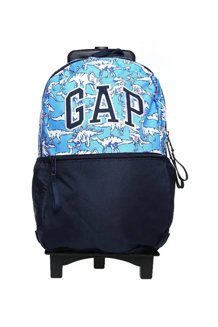Over-Q Gap Kids Mavi Çocuk Çekçekli Çanta