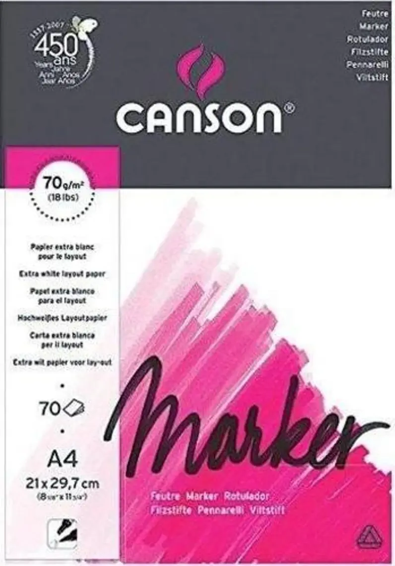 Canson Marker Layout 70Gr Blok A4 70Yp C200297231