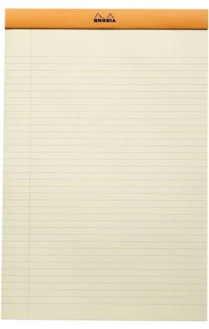 Rhodia Kareli Bloknot Turuncu Rt 16260