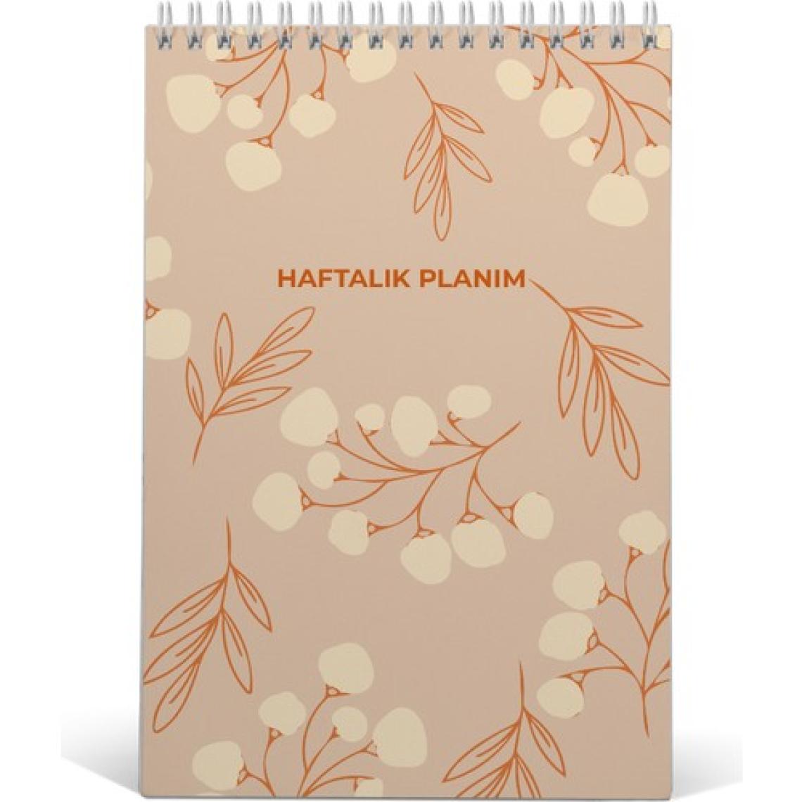 Joo Çiçek Serisi Haftalık Planlayıcı (Spiralli)