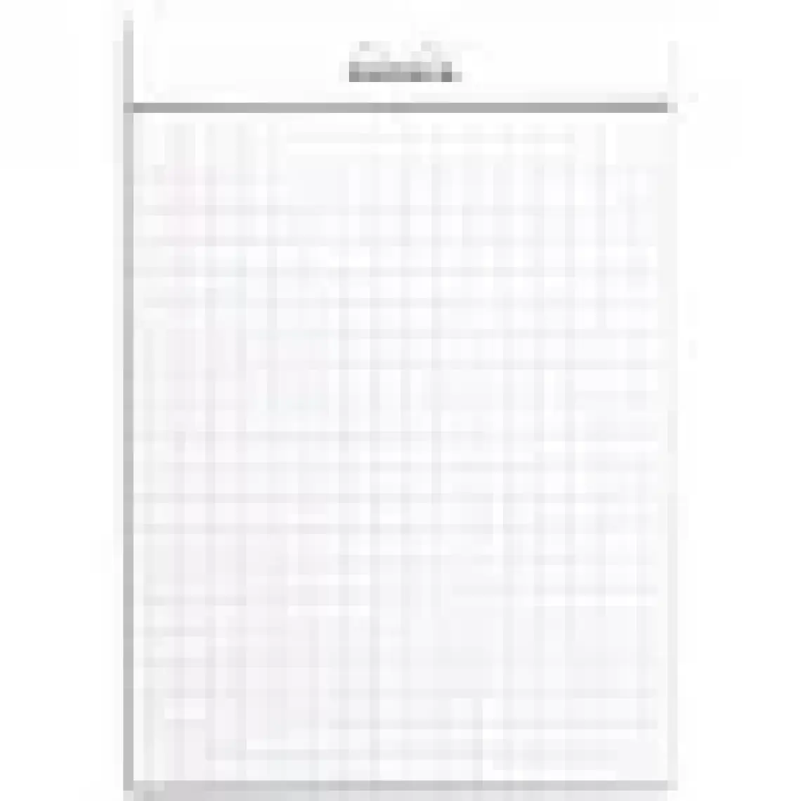 Rhodia A5 Kareli Defter Blok Beyaz Kapak