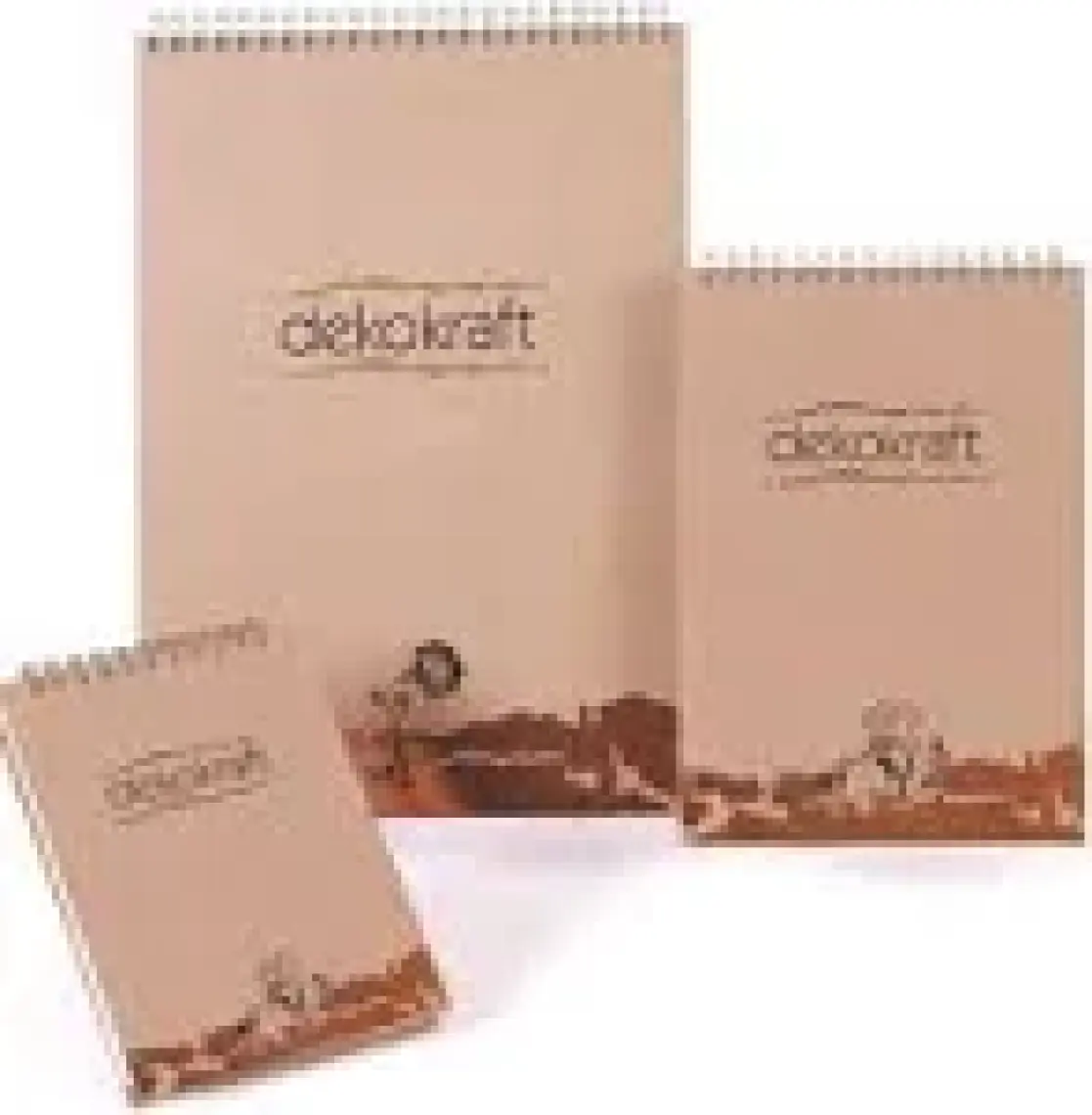 Keskin Color Dekokraft A4 Spiralli Bloknot 100 Yaprak Kareli