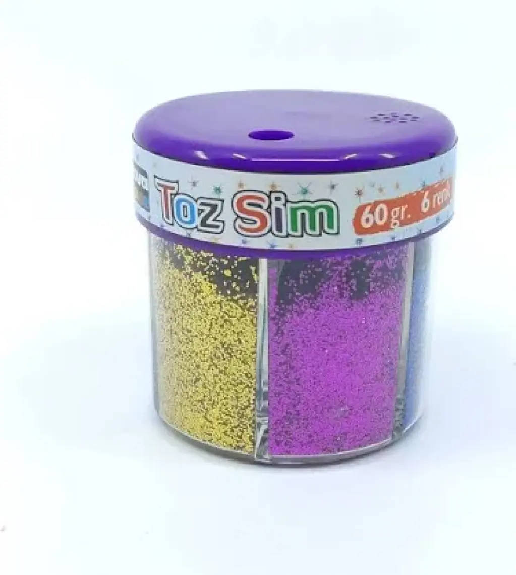 Nova Color Toz Sim 6 Renk 60 Gr