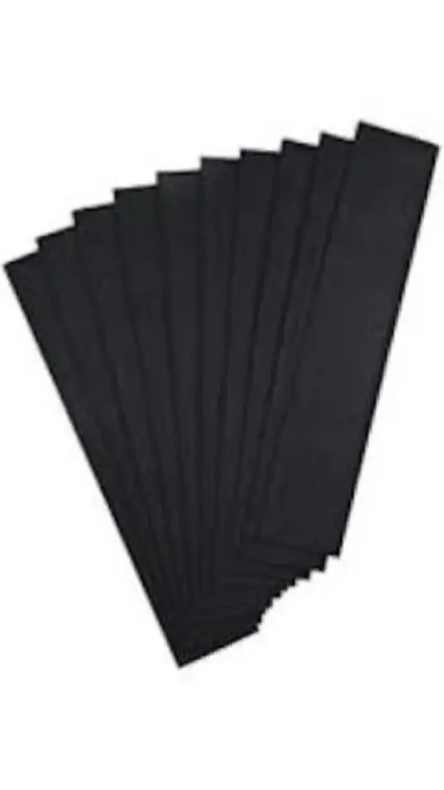 Puti Krapon Kağıdı 50X200 Cm 10 Lu Siyah