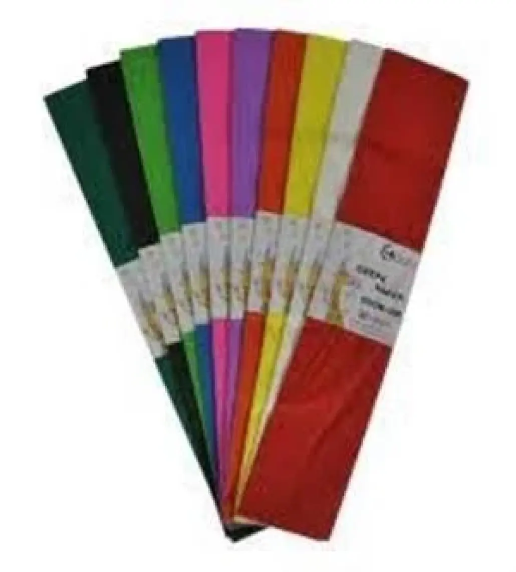 Ginza Krapon Kağıdı Karışık 10 Renk 50 cm x 200 cm