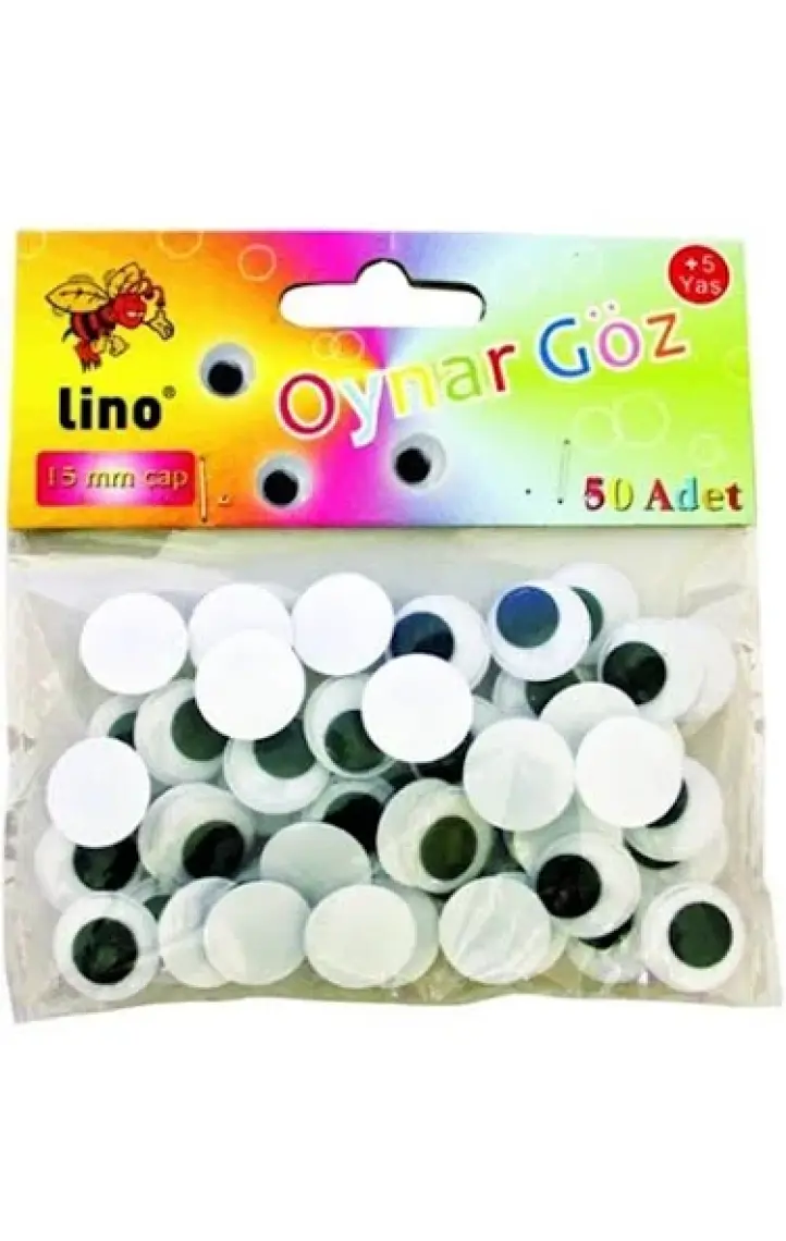 Lino Oynar Göz 28 mm Çapında 30 Adet