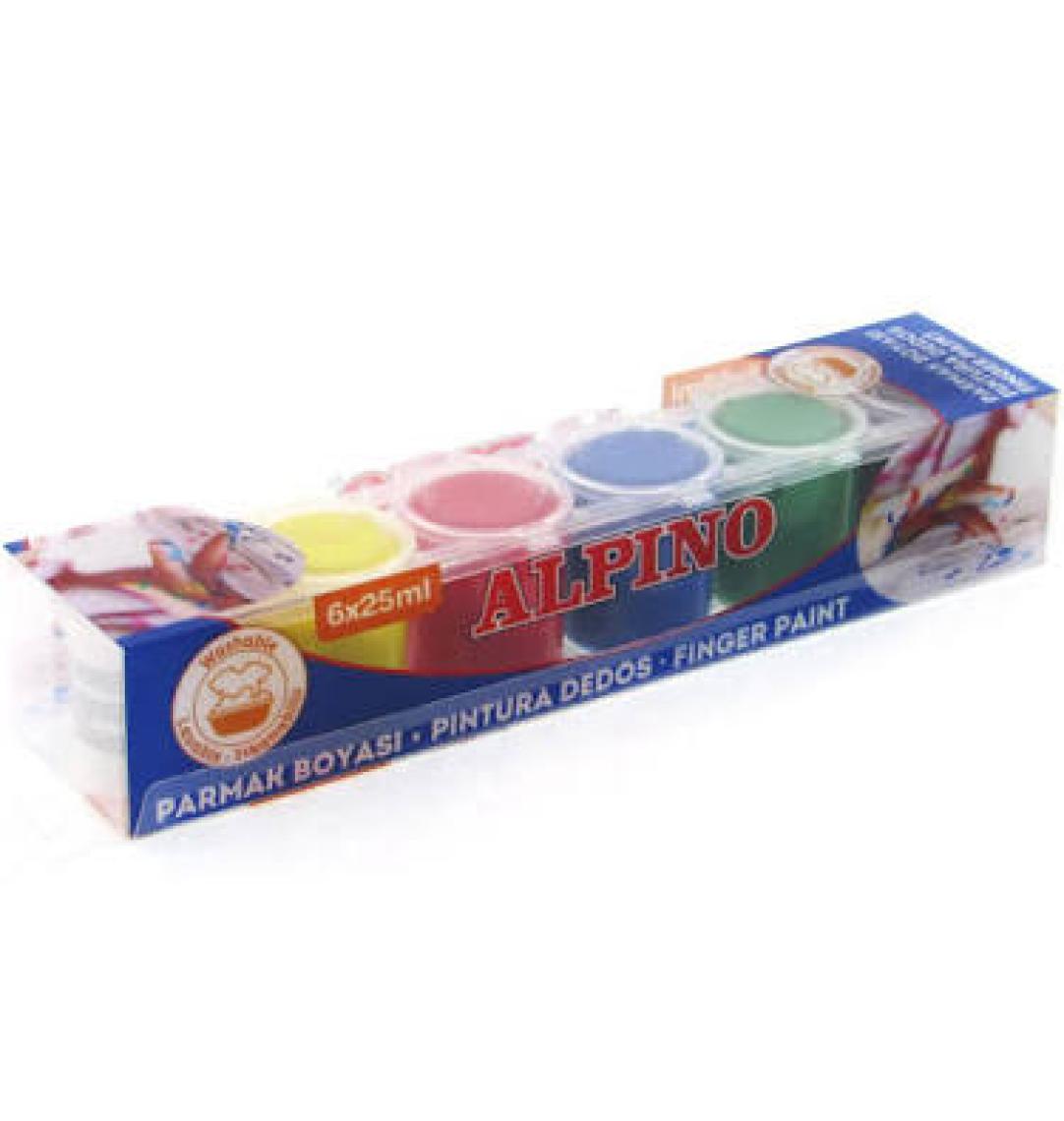Alpino Parmak Boyası 6 Renk_25 Ml  DD-002010