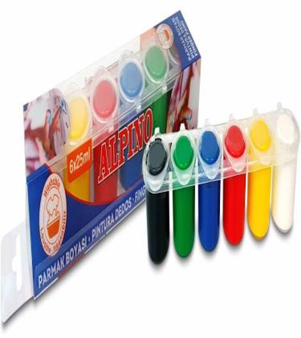 Alpino Parmak Boyası 6 Renk_25 Ml  DD-002010