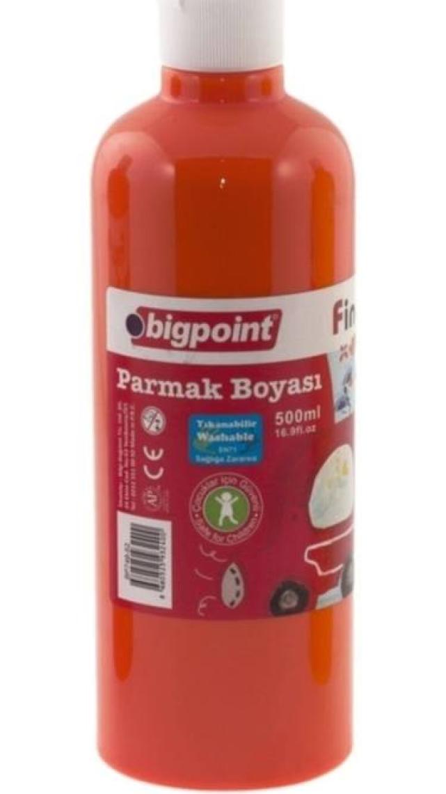 Bigpoint Parmak Boyası 500 Ml Turuncu