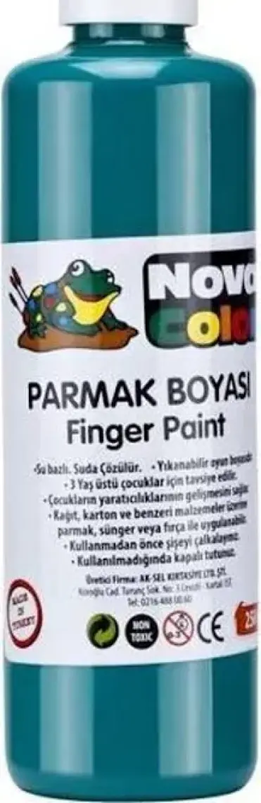 Nova Color Nc-444 Parmak Boyası 250 Gr Yeşil