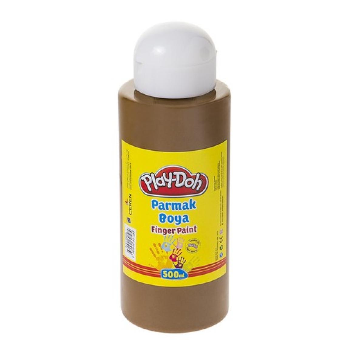 Play-Doh Parmak Boya 500 Ml Kahverengi PLAY-PR033