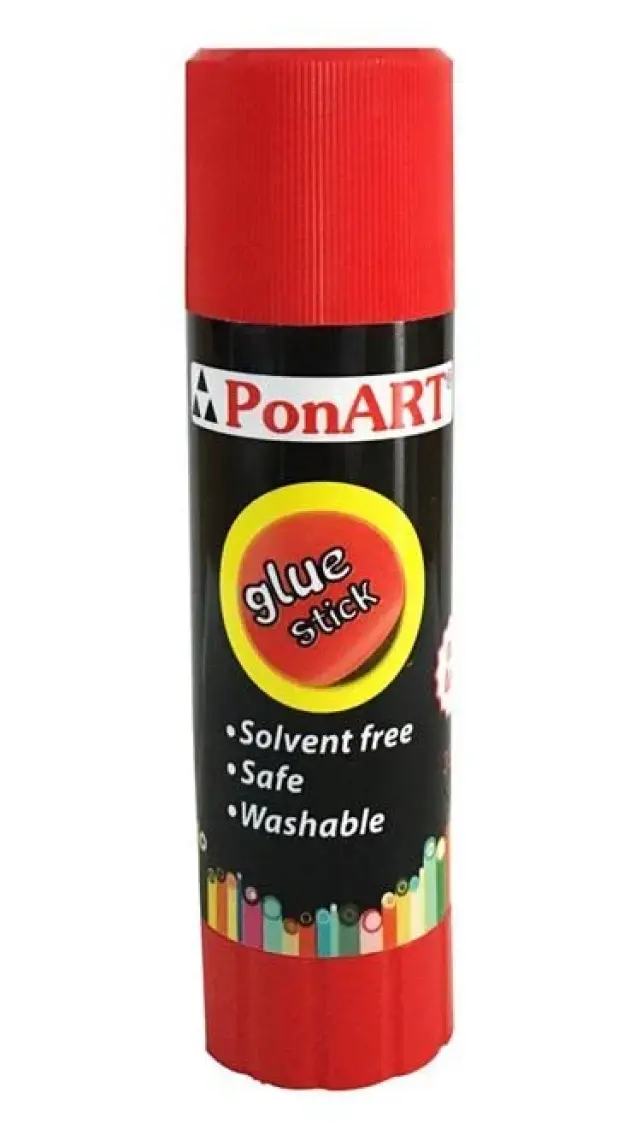 Ponart Glue Stick Yapıştırıcı 35 Gr. Mum Yapıştırıcı Solventsiz