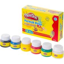 Play-Doh Parmak Boyası 6 Renk 30 Ml Play-Pr001