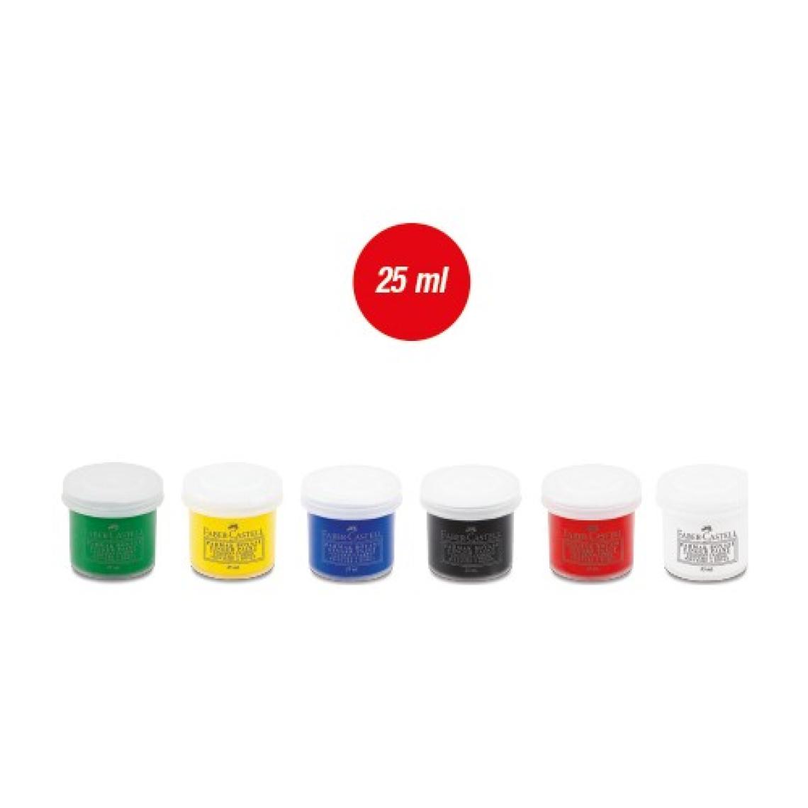 Faber-Castell Parmak Boyası 6 Renk