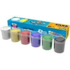 Silka 6 Renk Guaj Boyası ART.602