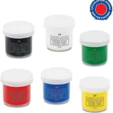 Faber-Castell Parmak Boyası 6 Renk