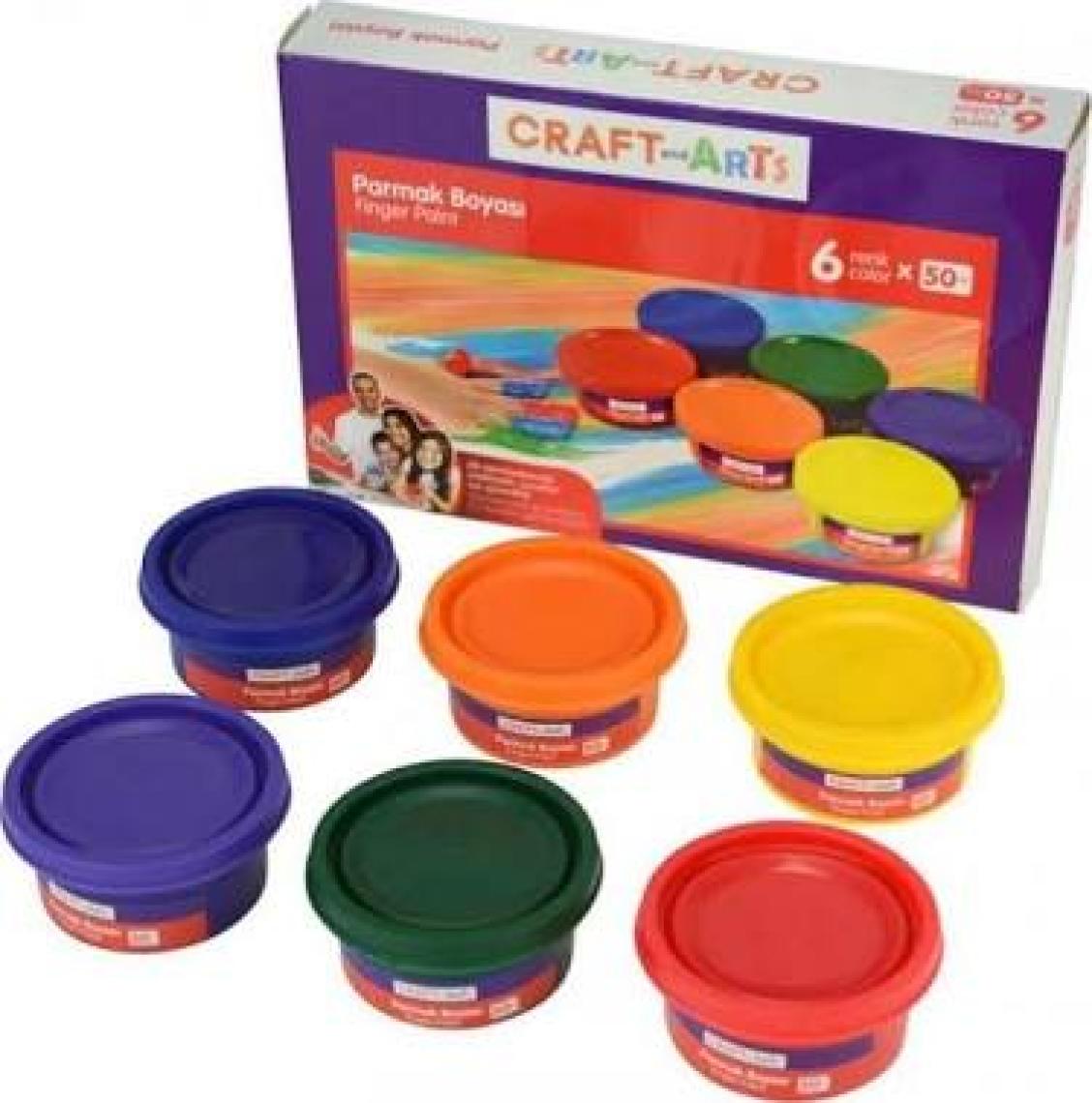 Craft And Arts Parmak Boya 6X50Ml