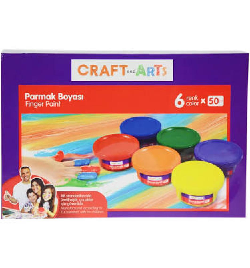 Craft And Arts Parmak Boya 6X50Ml