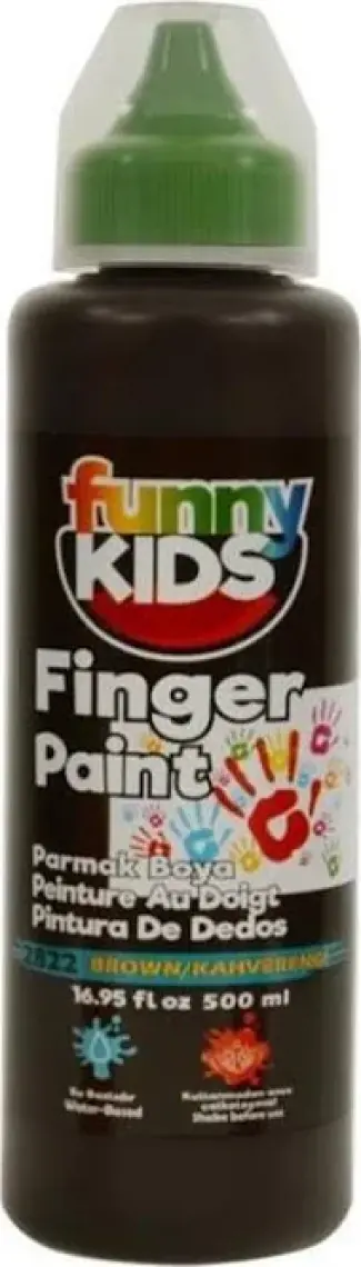 Funny Kids Parmak Boyası 500 ml - 2822 Kahverengi