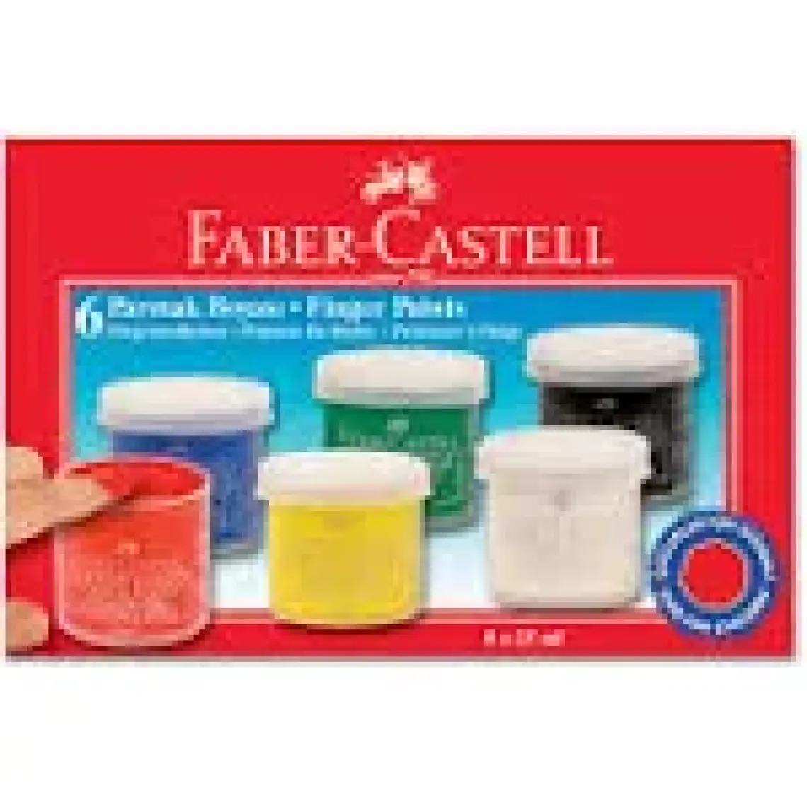 Faber-Castell Parmak Boyası 6 Renk