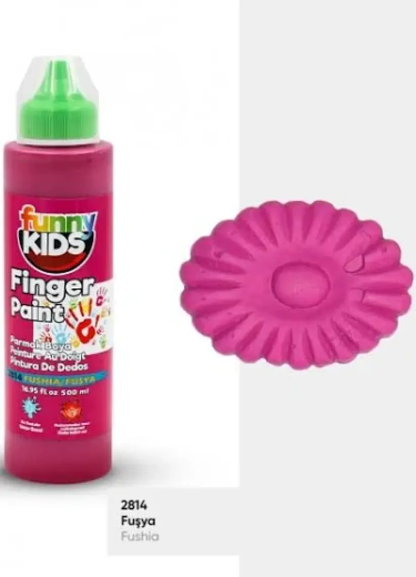 Funny Kids Parmak Boyası 500 ml - 2814 Fuşya