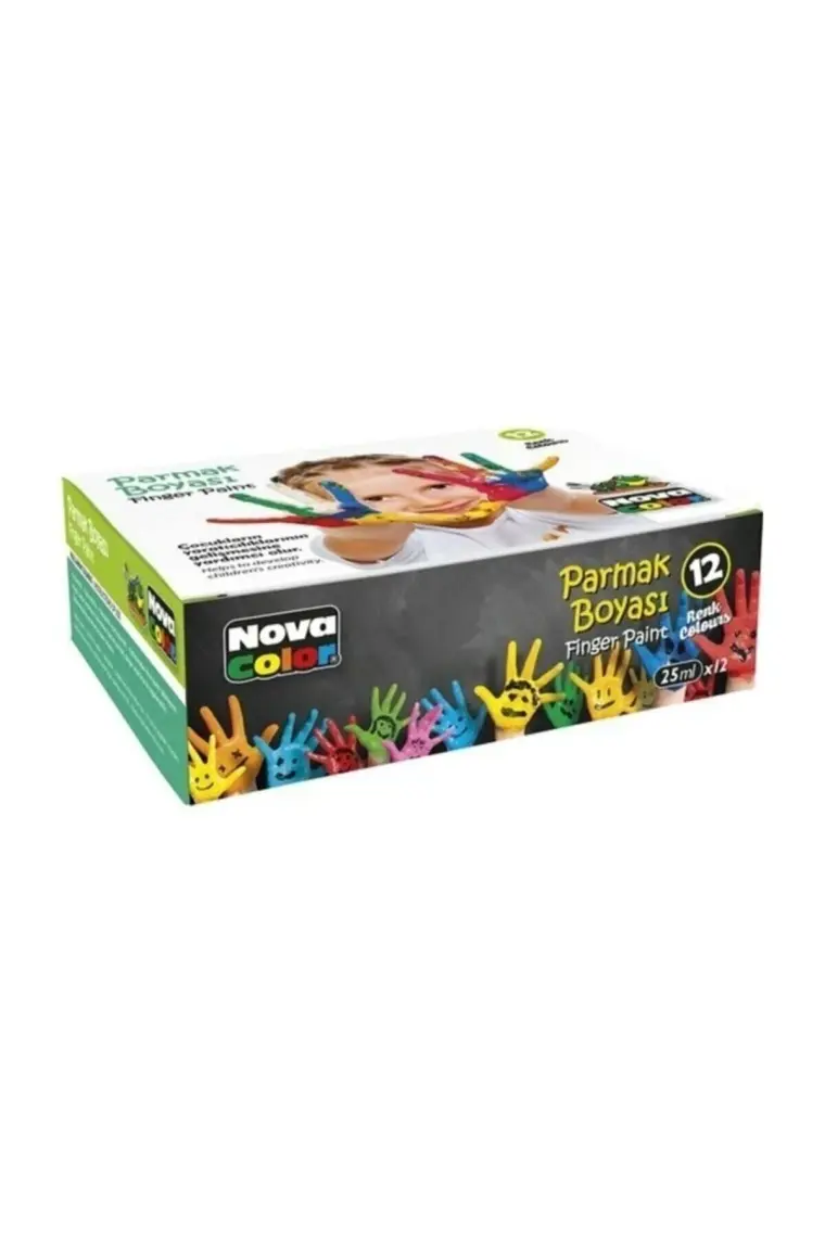 Nova Color Parmak Boyası 12 Renk 25 Ml