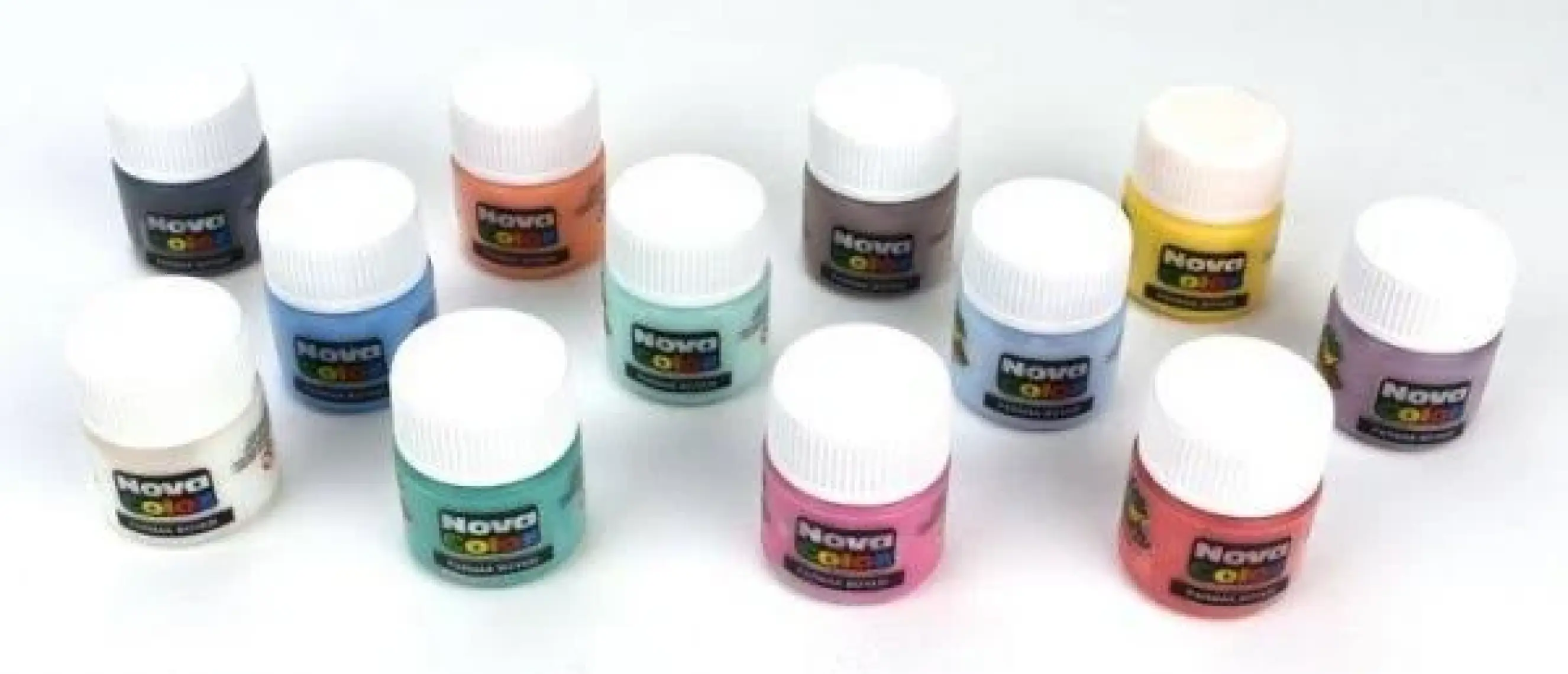 Nova Color Parmak Boyası 12 Renk 25 Ml