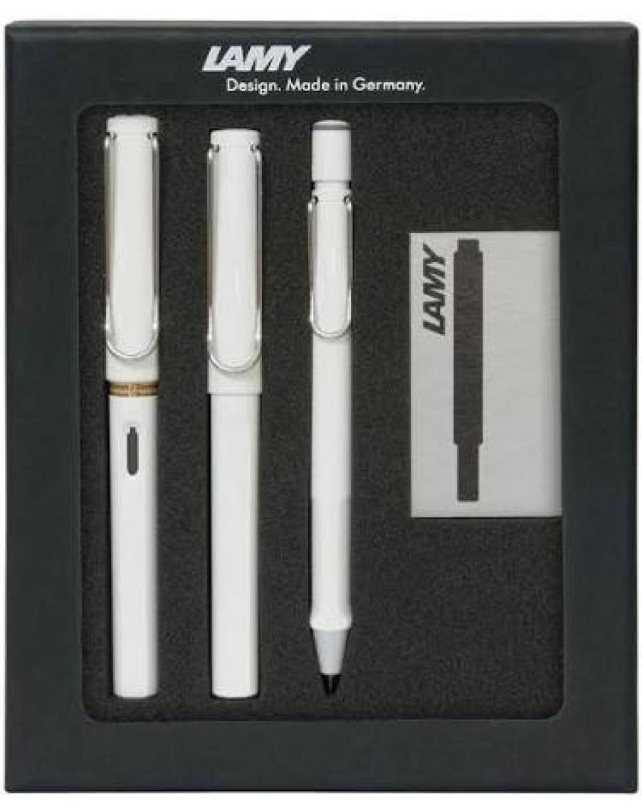 Lamy Safari 3’lü Kalem Seti Beyaz TB3-19BDRV