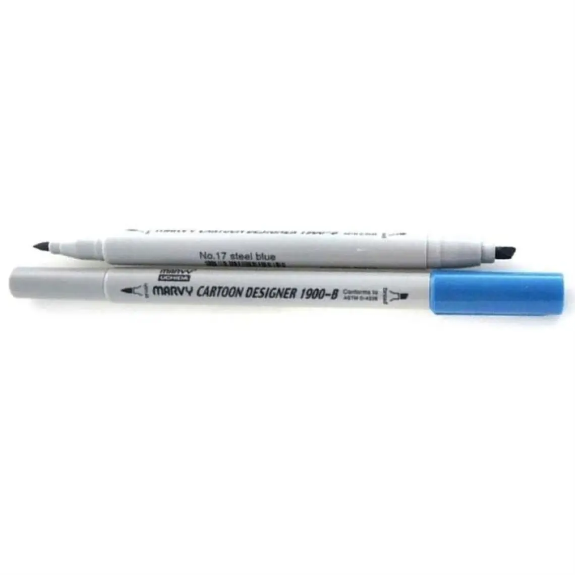 Marvy Uchida Grafik Markör Kalemi̇ No:17 Steel Blue