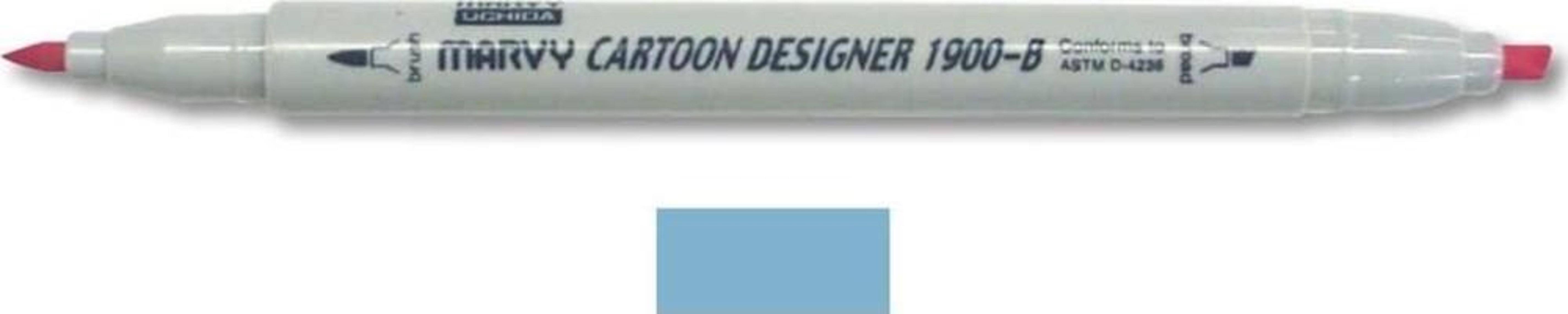 Marvy Uchida Grafik Markör Kalemi̇ No:17 Steel Blue