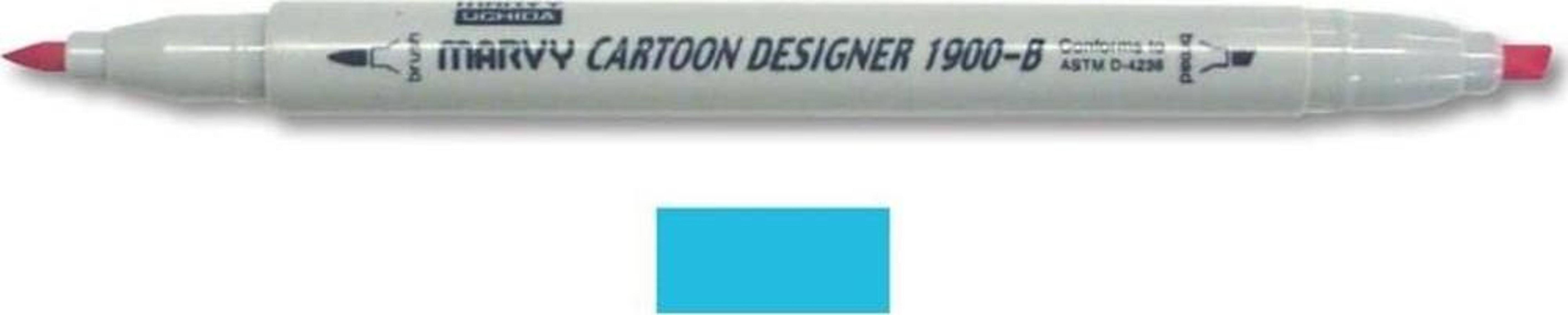 Marvy Uchida Grafik Markör Kalemi̇ No:36 Manganese Blue