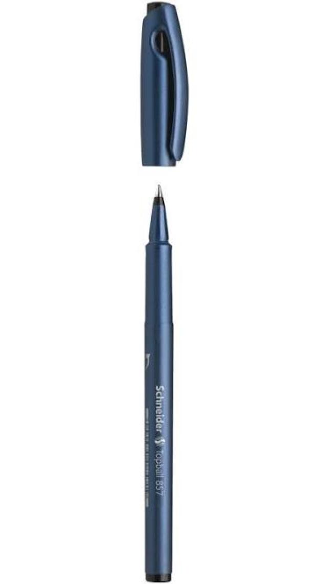 Schneider Topball 857 Roller Kalem 0.6 MM Siyah