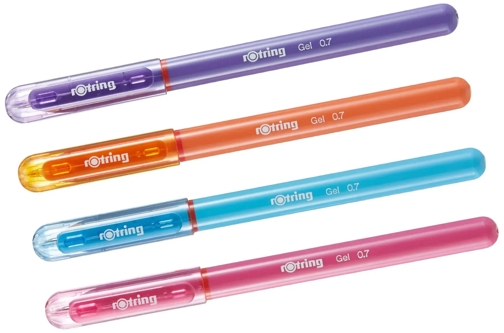 Rotring Jel Mürekkepli Tükenmez Kalem 4'lü, Canlı Renkler