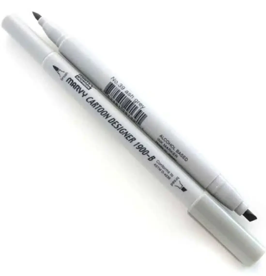 Marvy Uchida Grafik Markör Kalemi̇ No:39 Ash Grey