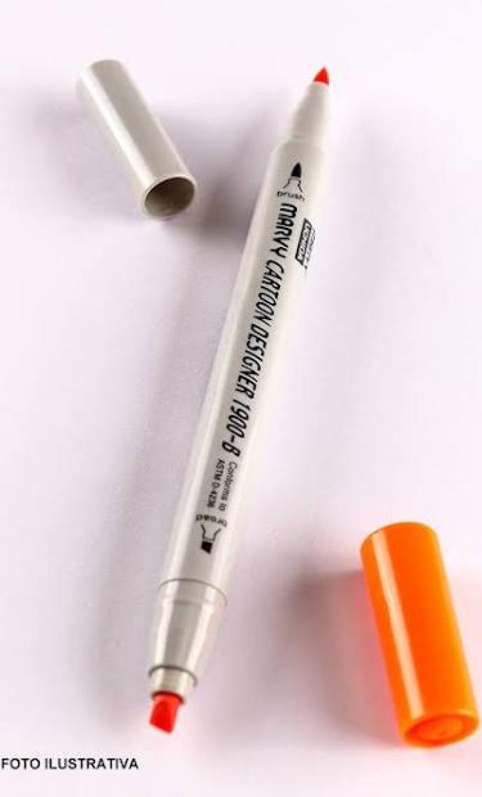 Marvy Uchida Grafik Markör Kalemi̇ No:54 Burnt Umber
