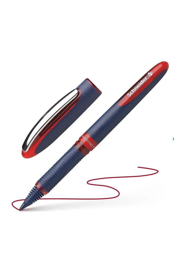 One Business 0.6mm Roller Imza Kalemi Kırmızı