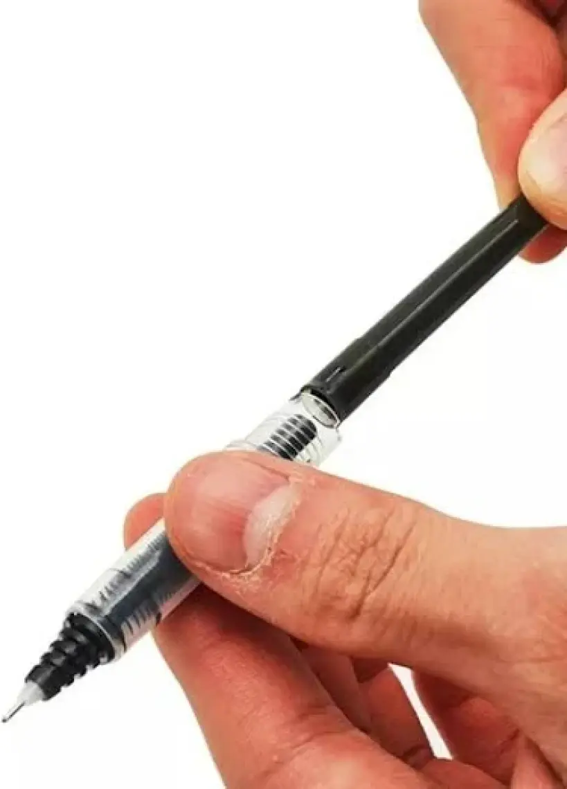 Pilot V7 Hi-Tecpoint Karuşlu Yedek 3'lü Mavi