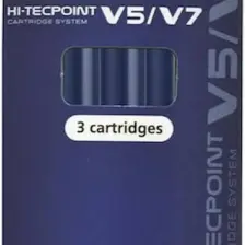 Pilot V7 Hi-Tecpoint Karuşlu Yedek 3'lü Mavi