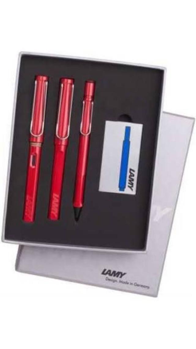 Lamy Safari 3’lü Kalem Seti Kırmızı TB3-K