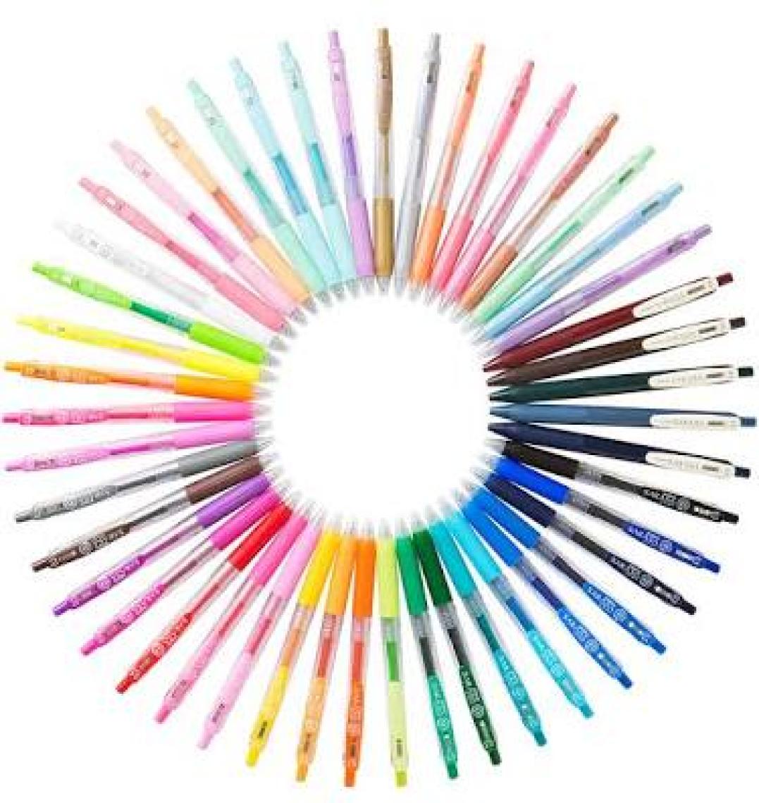 Zebra Sarasa Clip Jel Mürekkepli Roller, Basmalı, 0.7Mm, 20'Li Set Src-0.7-20C